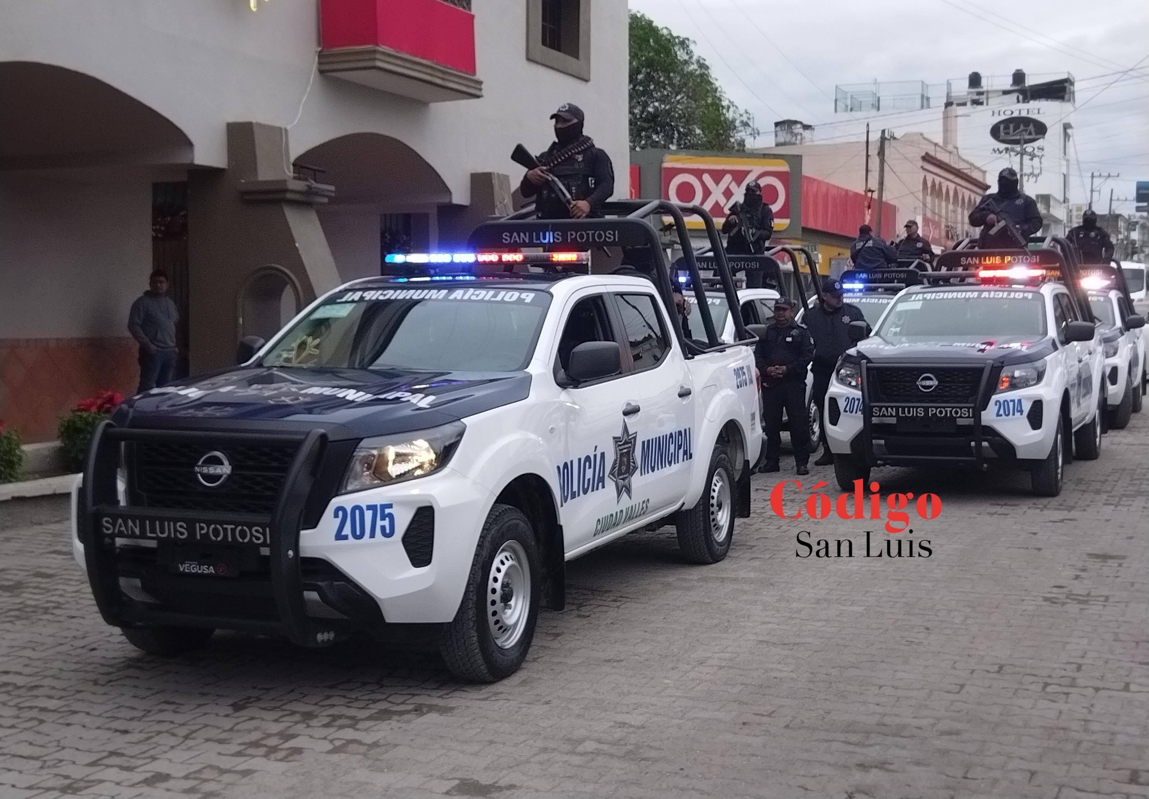 Policía Valles seguridad policías municipales