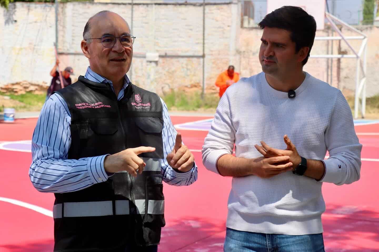 enrique galindo gobierno municipal slp canchas