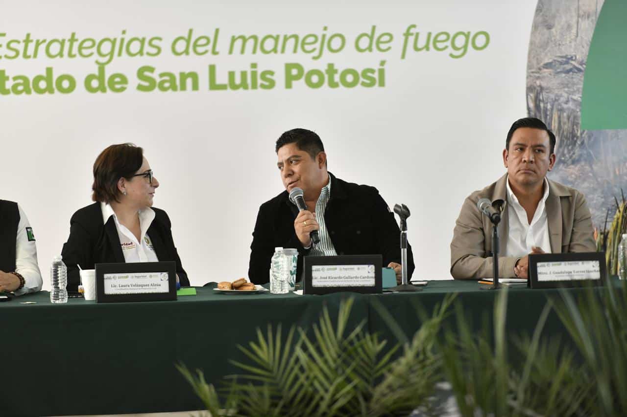 ricardo gallardo cardona incendios gobierno del estado