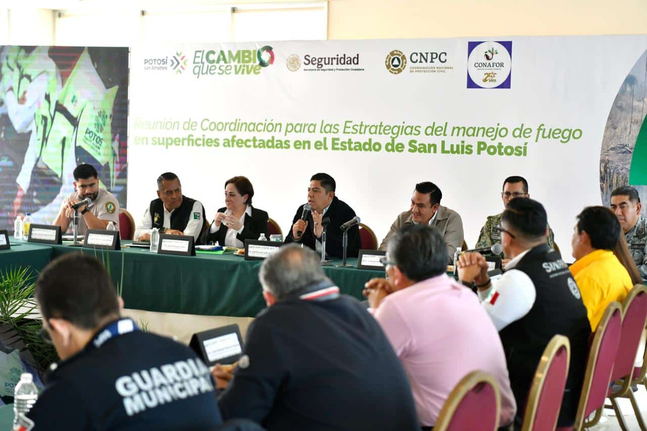 ricardo gallardo cardona incendios gobierno del estado