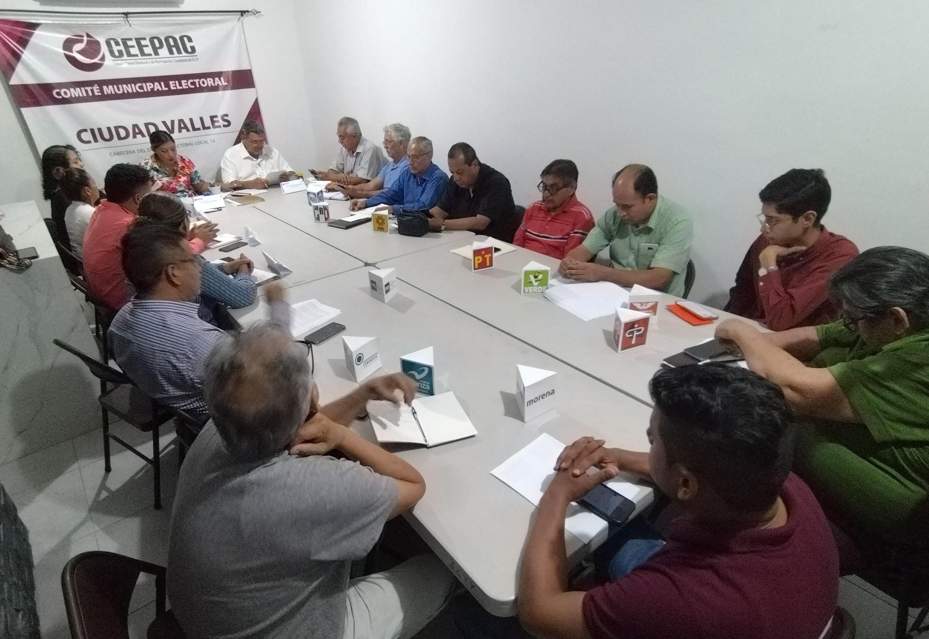 Seguridad CEEPAC Valles candidatos