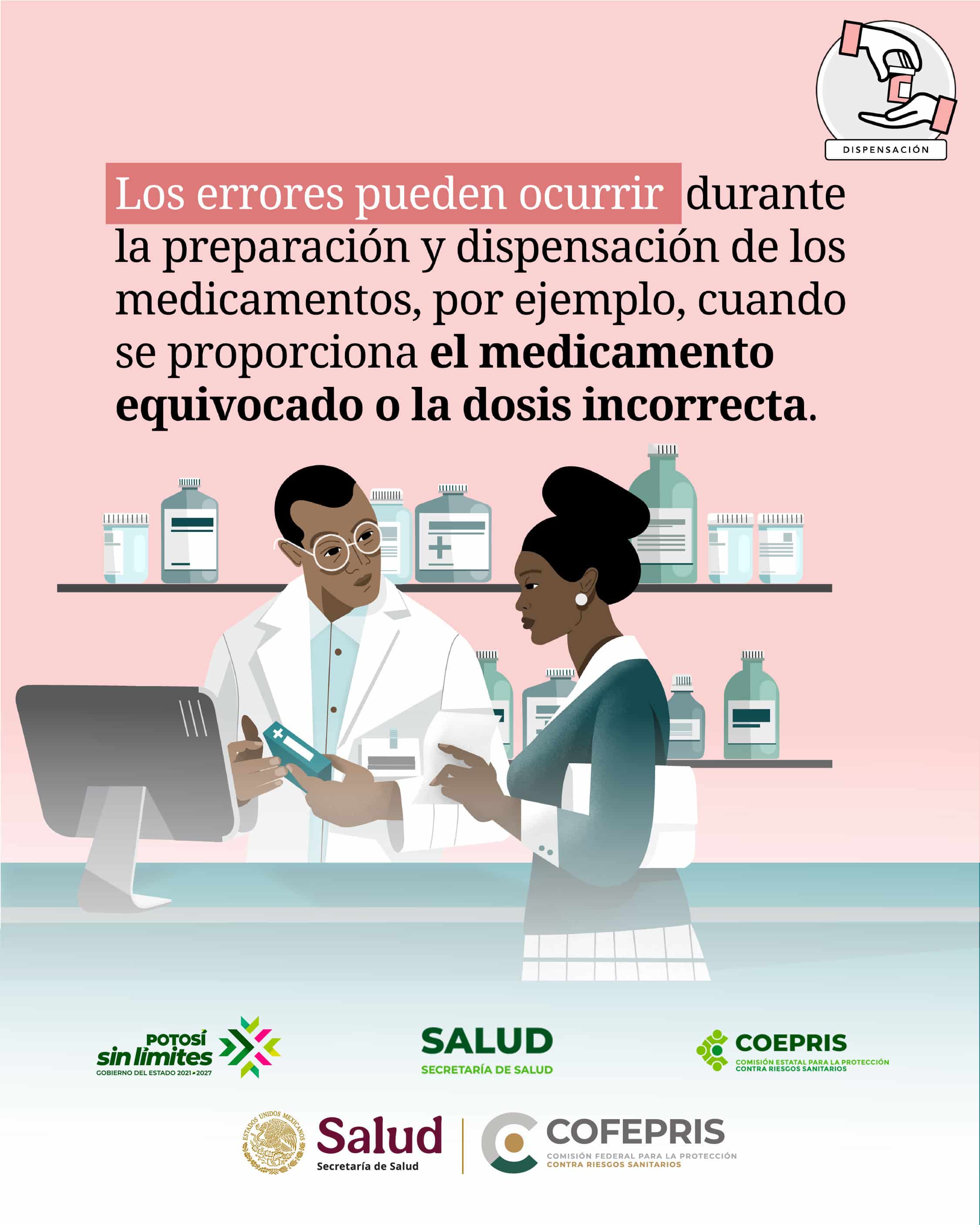 errores medicación servicios de salud