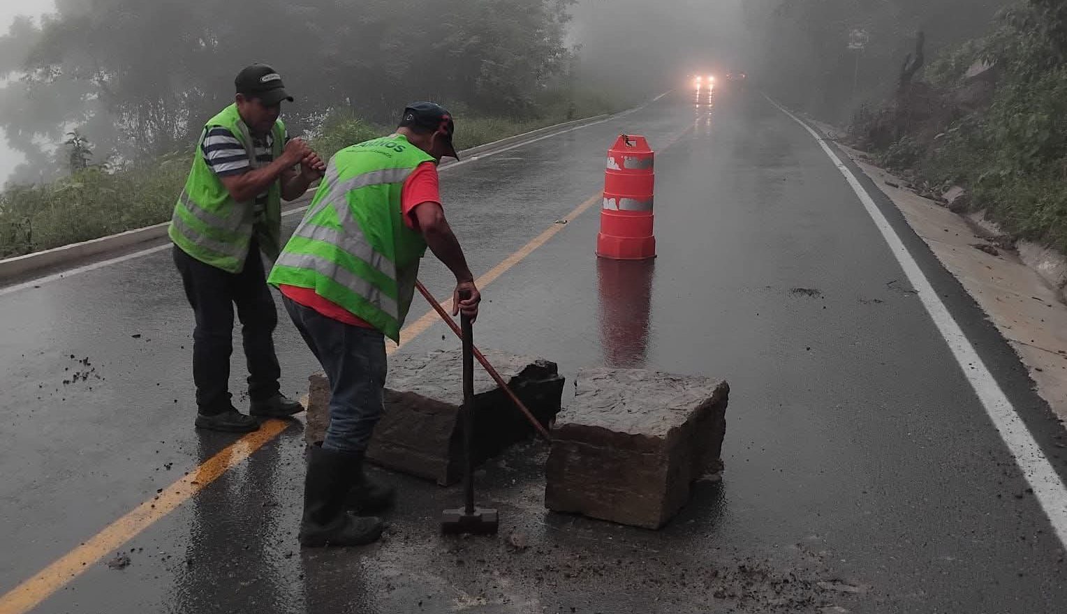 JEC supervisa daños a carreteras