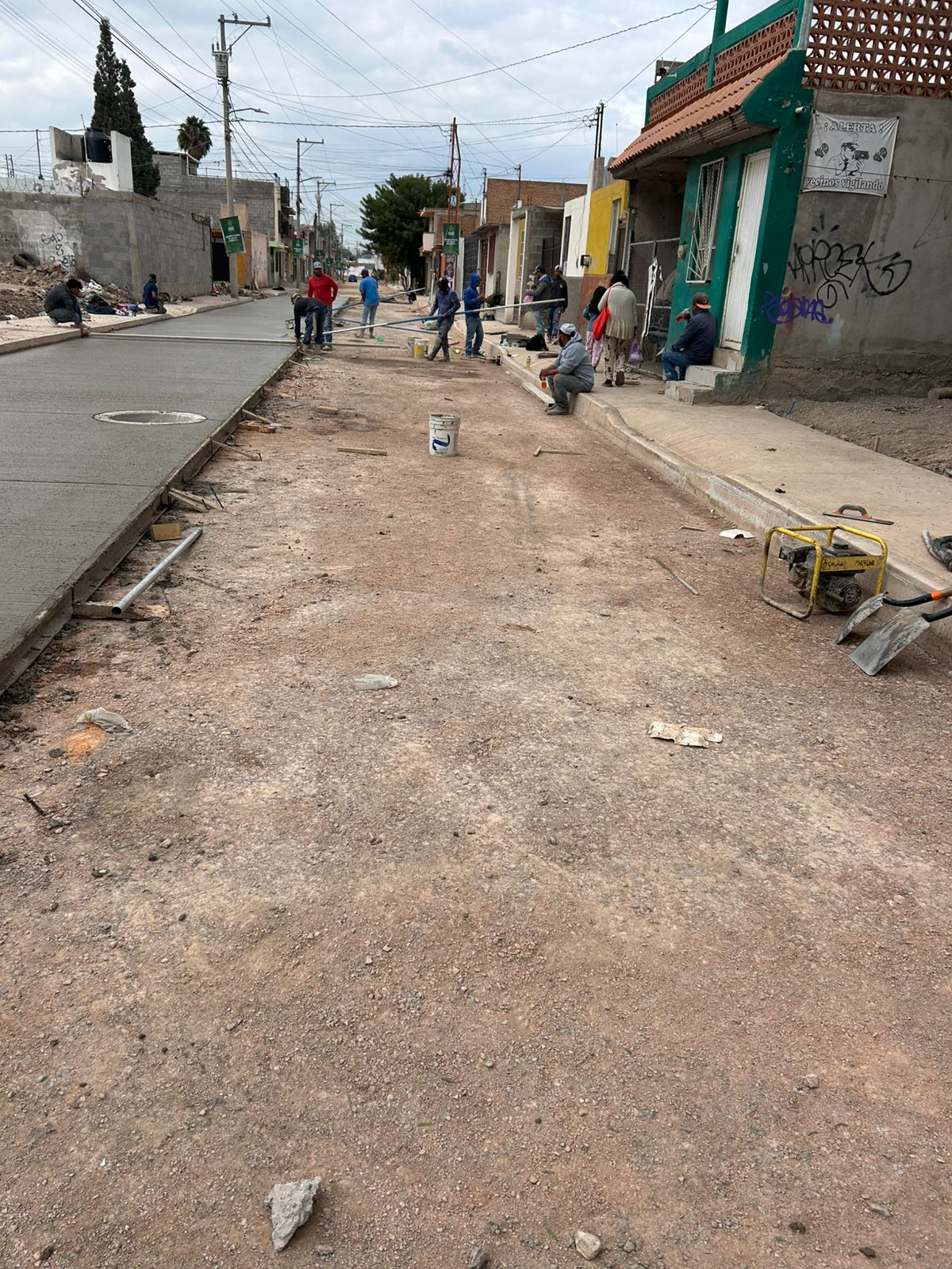 acceso 11 villa de pozos