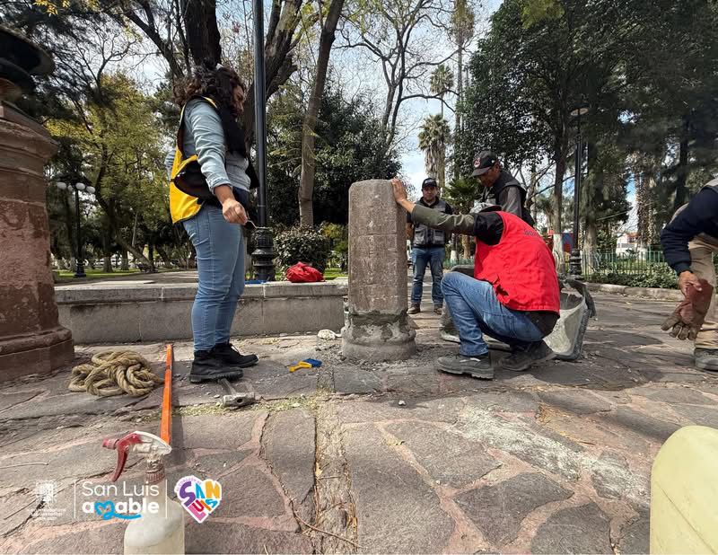 alameda trabajos gobierno municipal slp