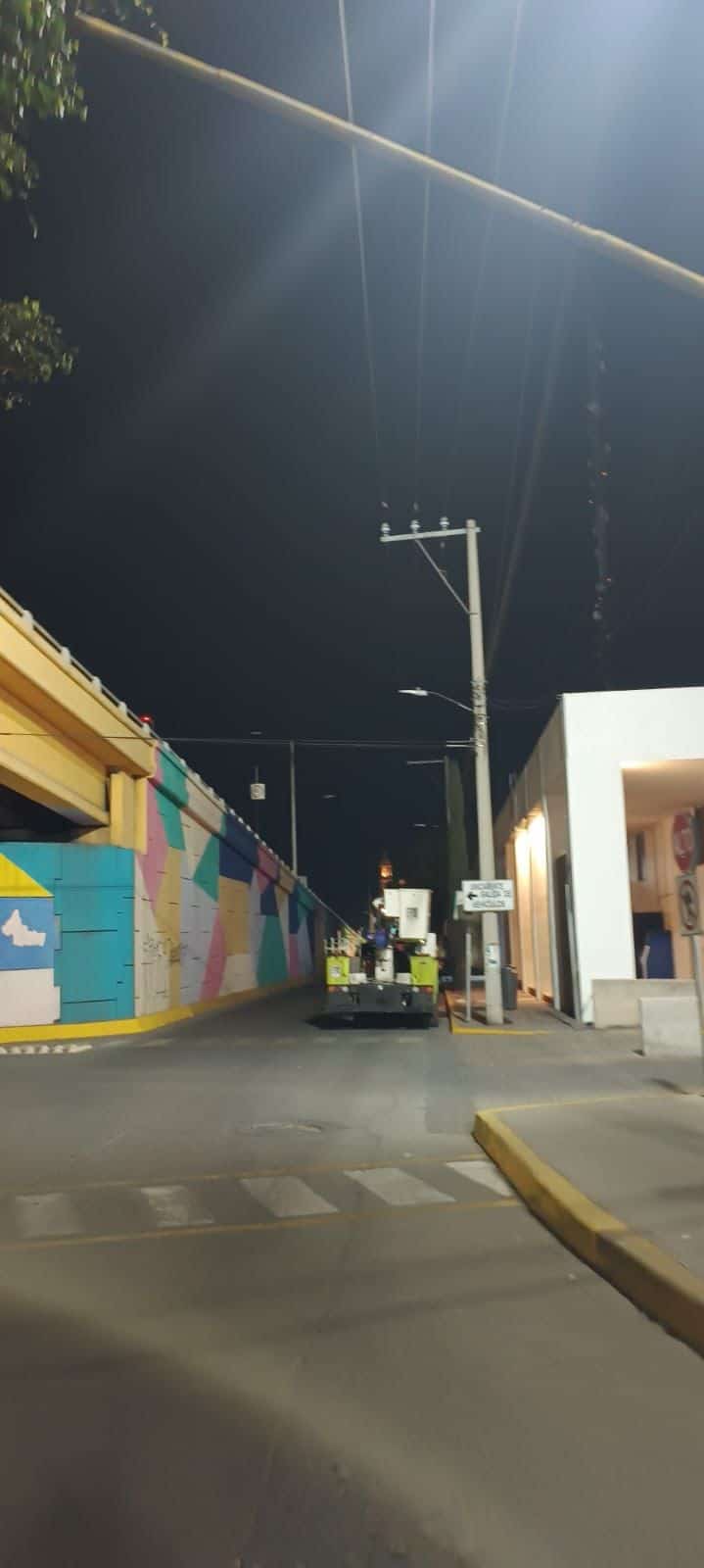 alumbrado colonia aeropuerto gobierno municipal slp