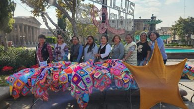 árbol crochet gobierno municipal slp