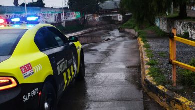 SSPC de la Capital activa protocolo vial por lluvias intensas de este miércoles