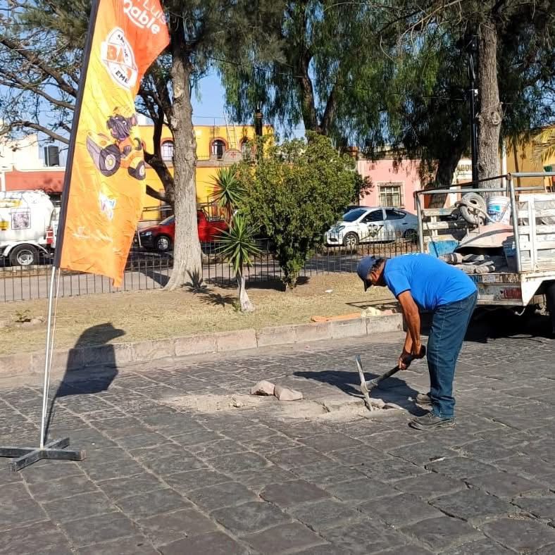 bacheo gobierno municipal slp