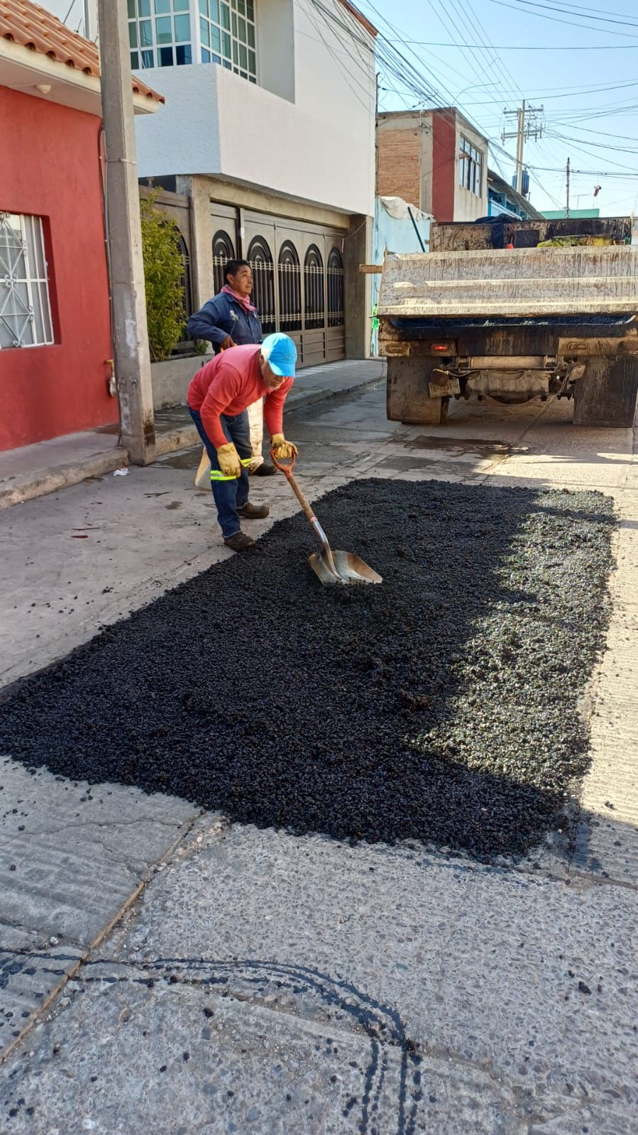 bacheo colonias gobierno municipal slp