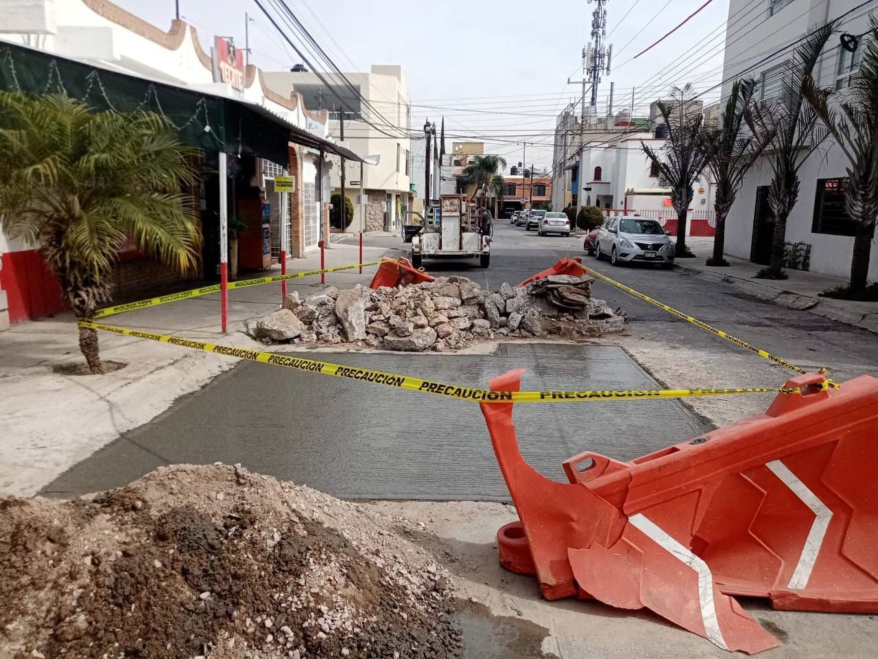 bacheo emergente gobierno municipal slp