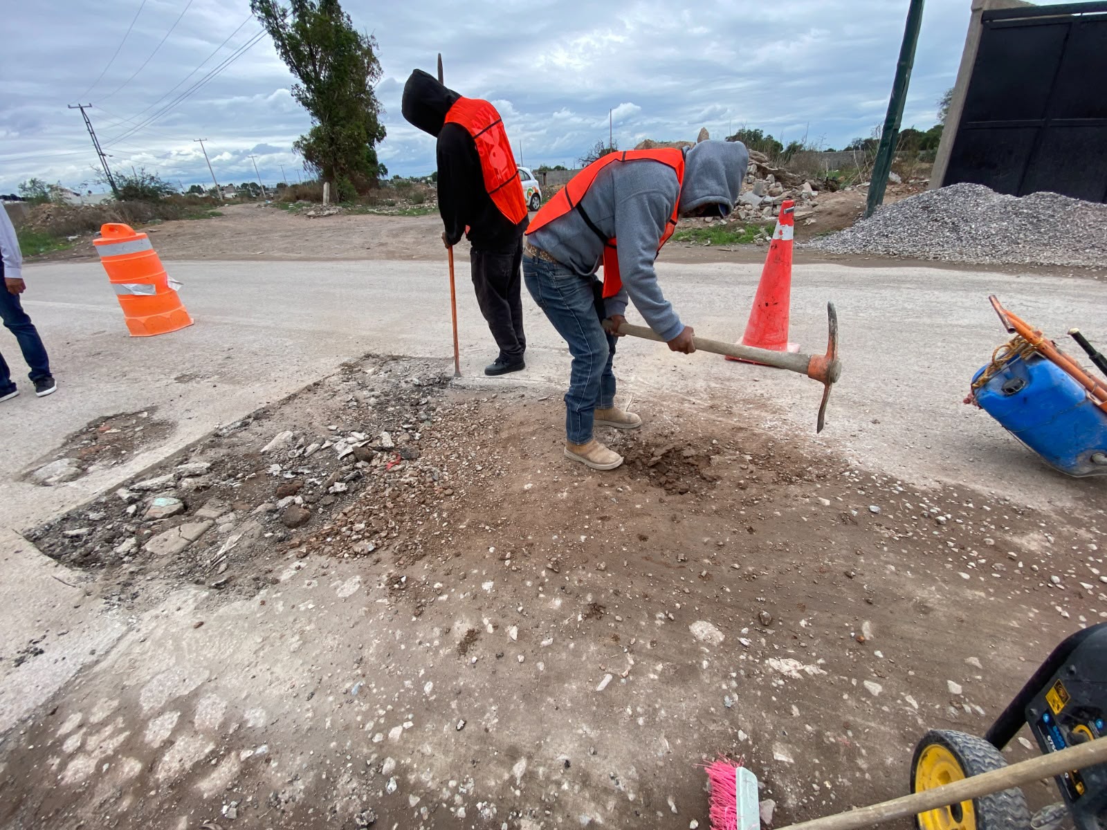 bacheo gobierno municipal slp
