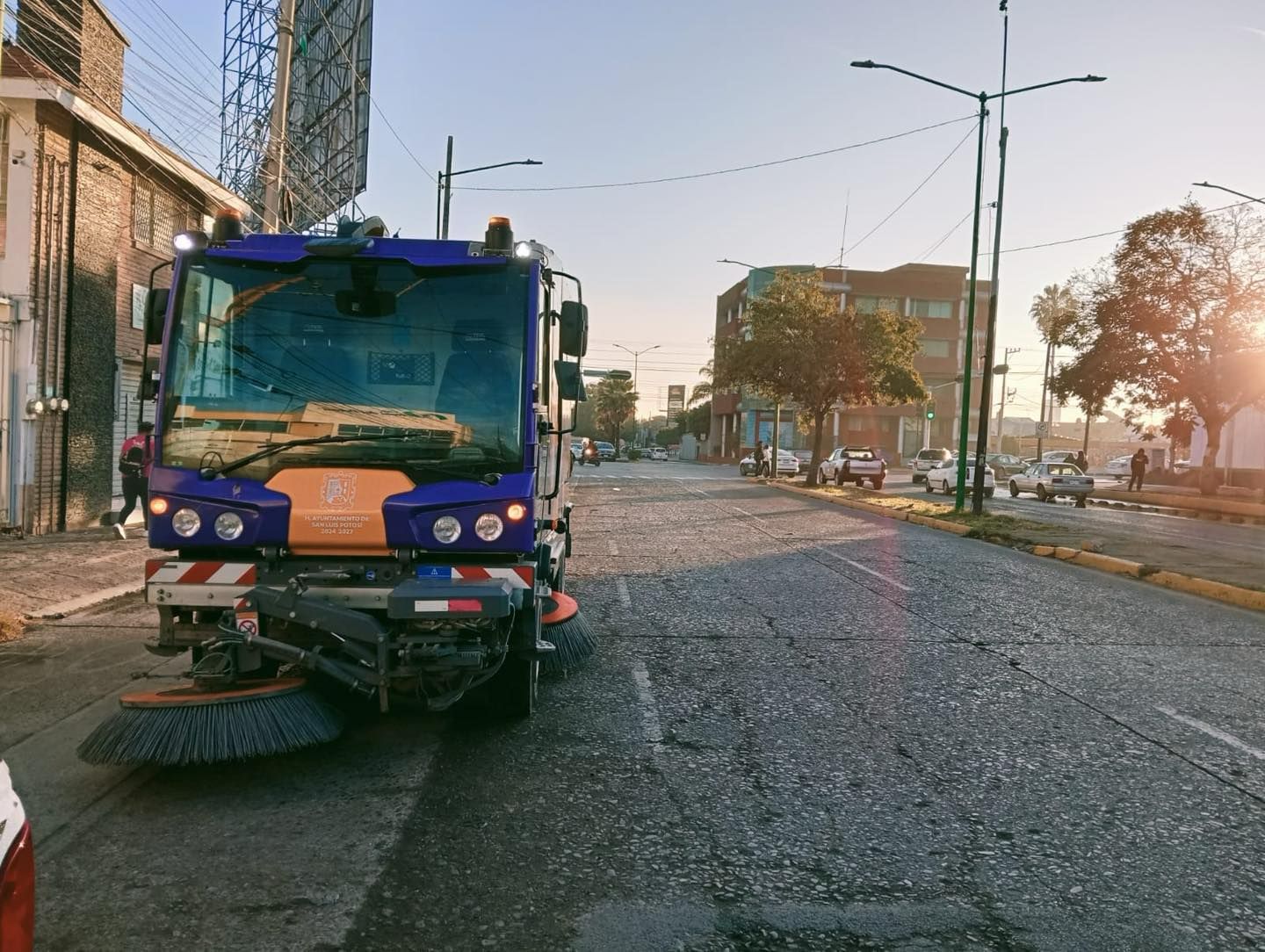 barrido mecánico gobierno municipal slp