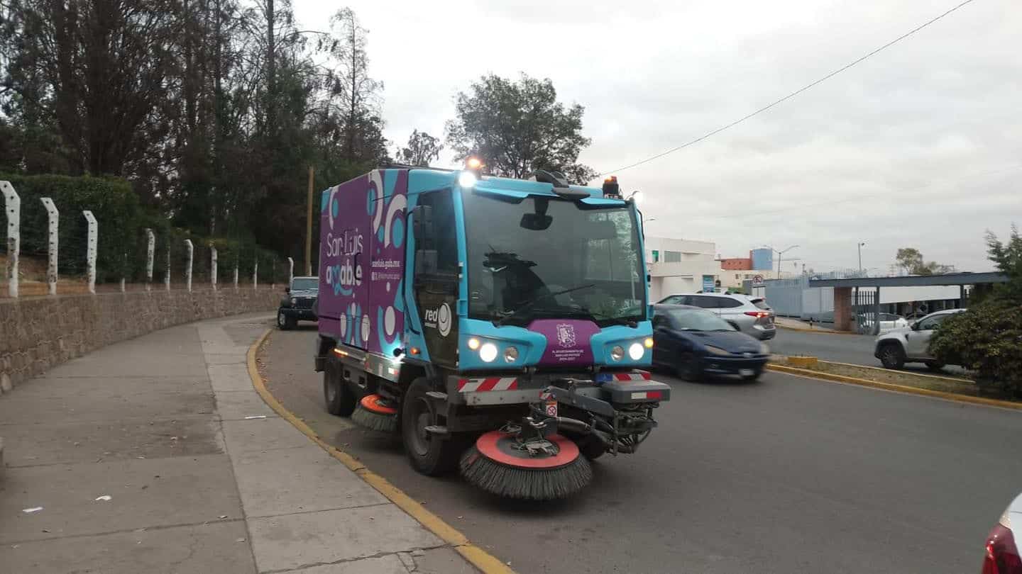 barrido mecánico gobierno municipal slp