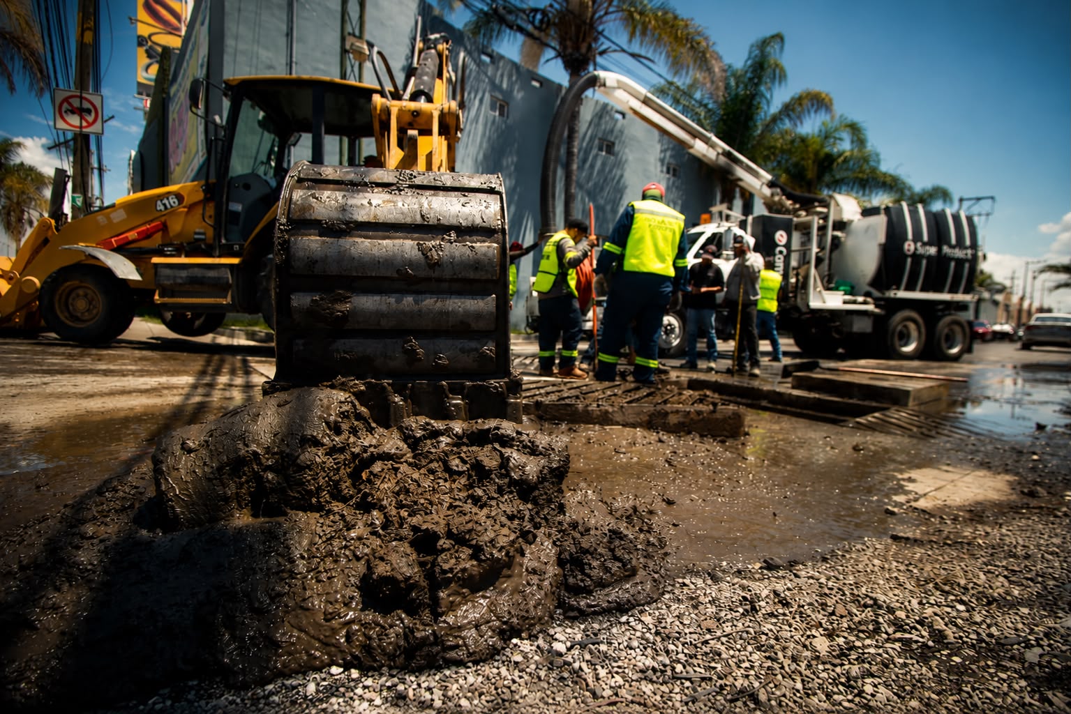 villa de pozos infraestructura pluvial