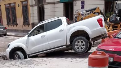 camioneta se fue a una zanja en calzada de guadalupe