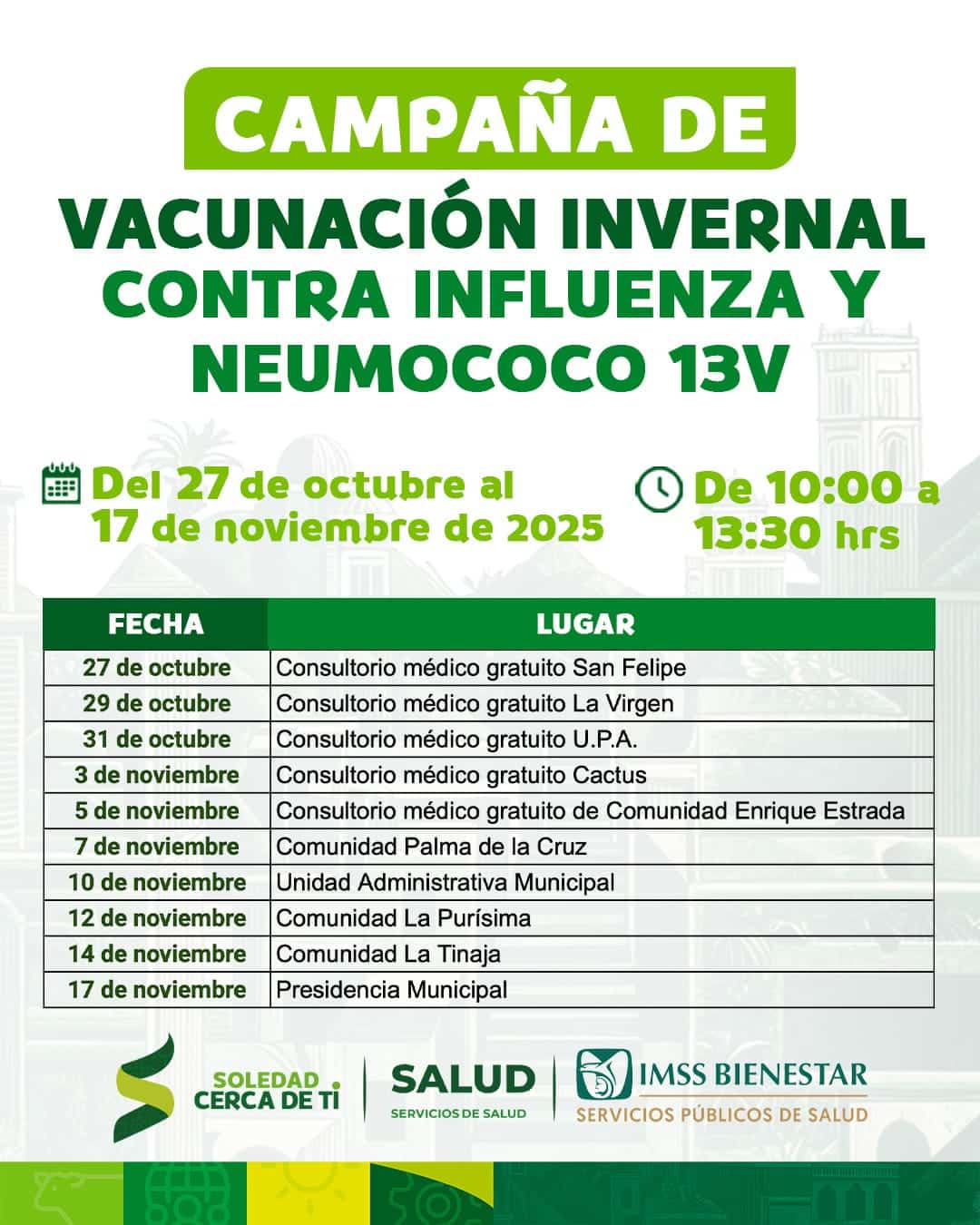 campaña vacunación soledad