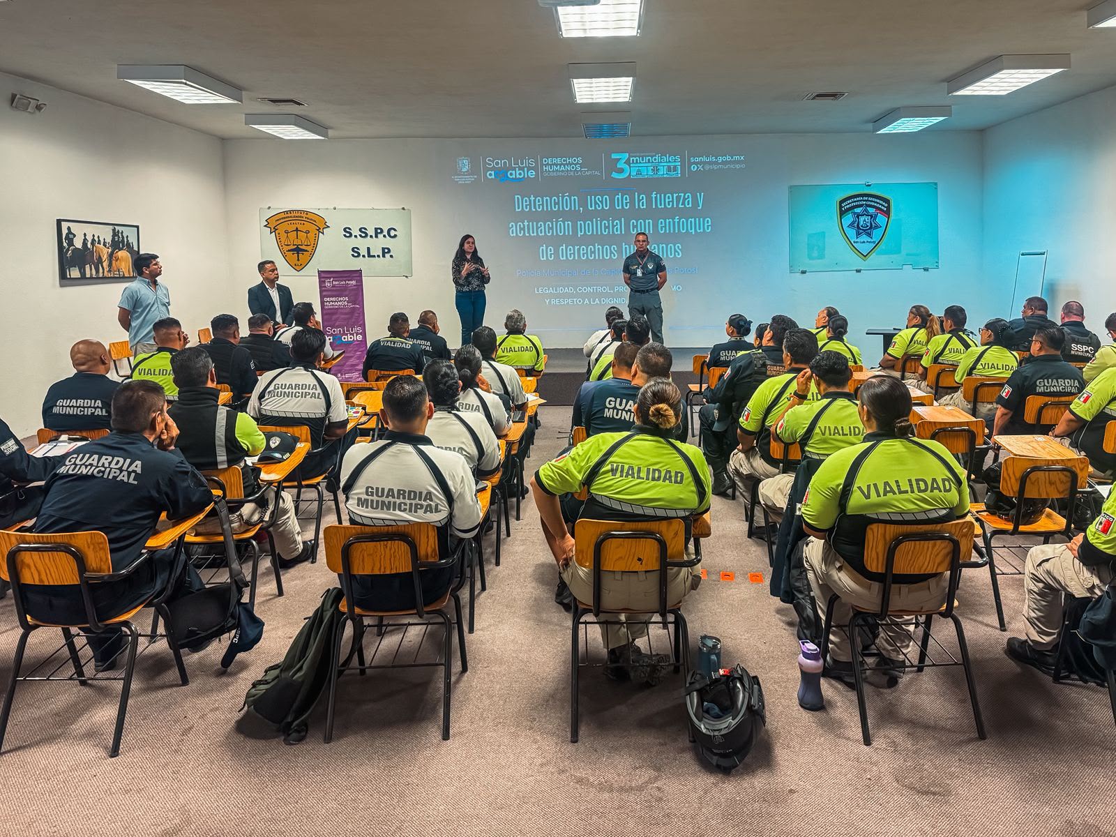 capacitación policial gobierno municipal slp