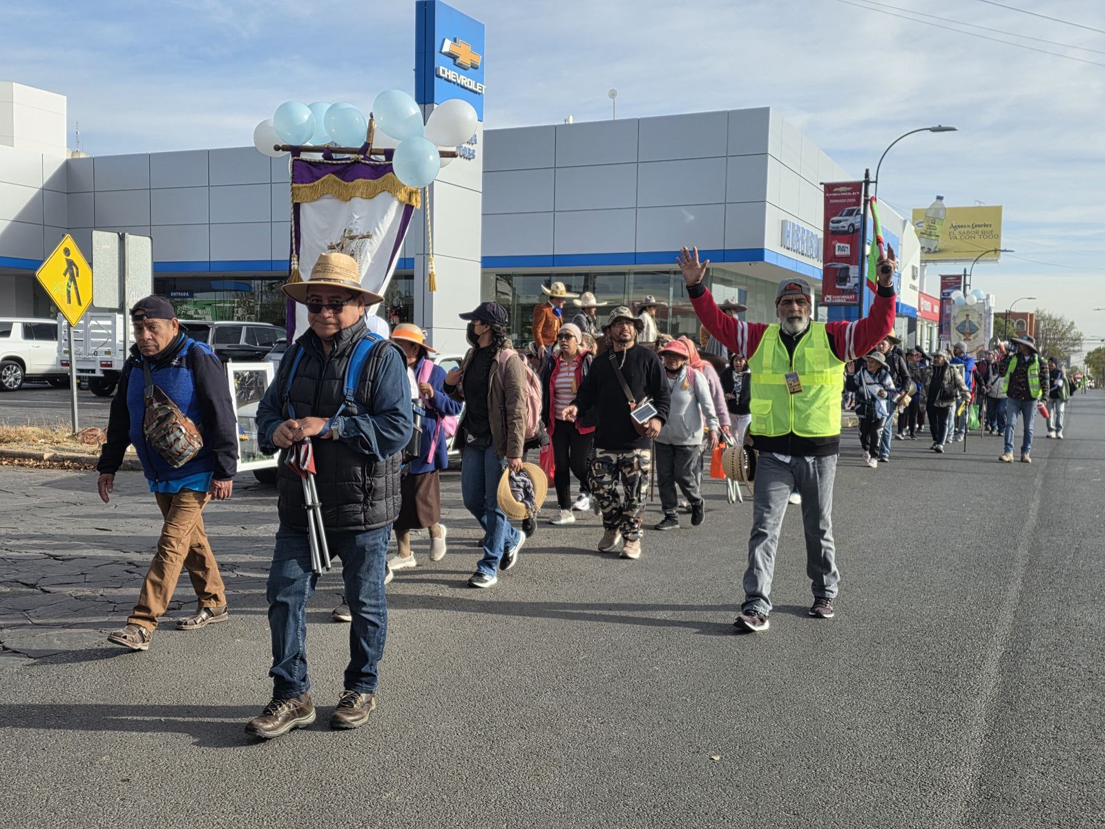 caravana de la fe operativo gobierno municipal slp