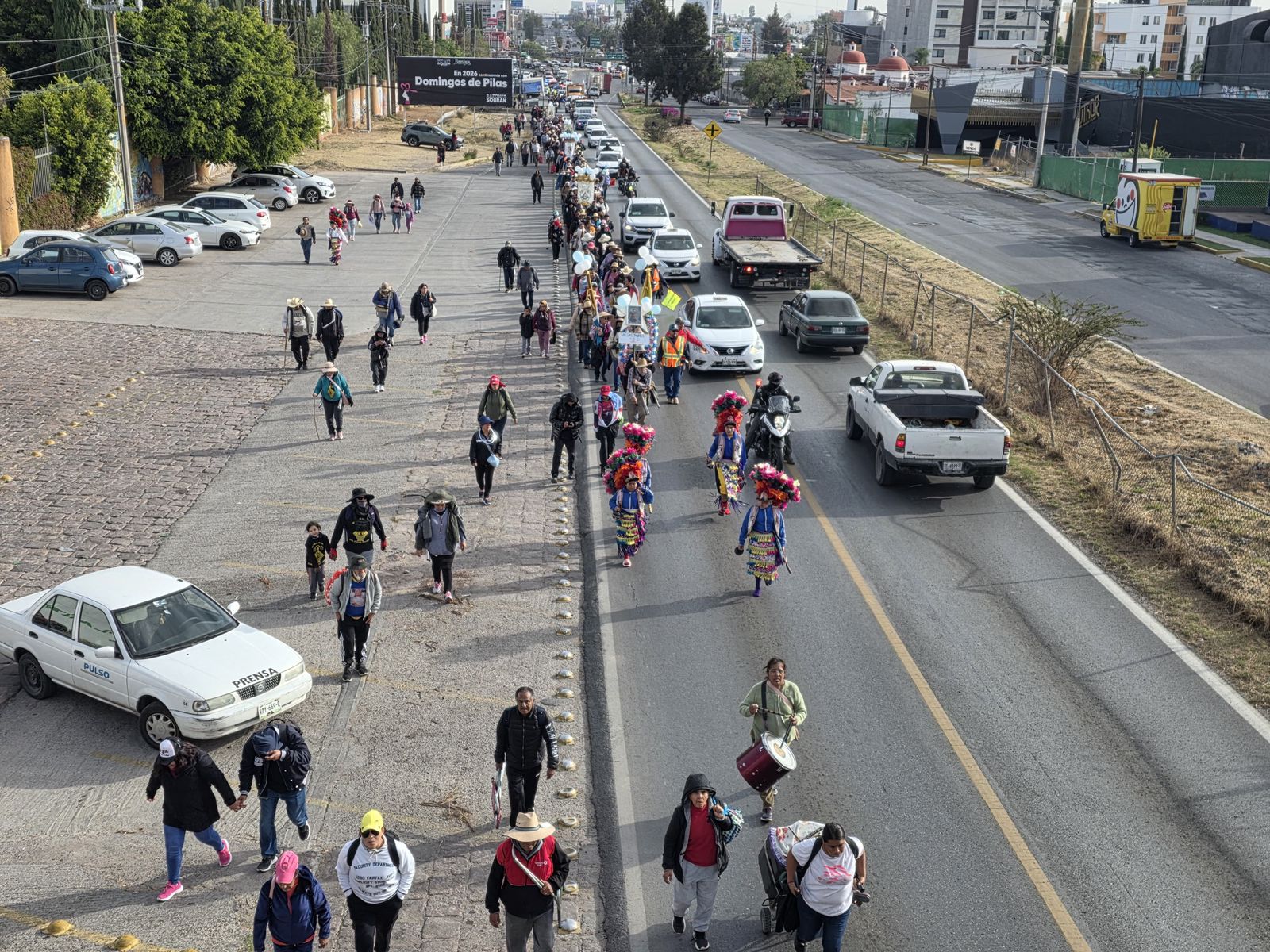 caravana de la fe operativo gobierno municipal slp
