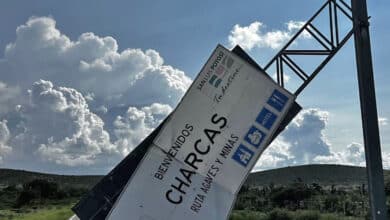 charcas letrero