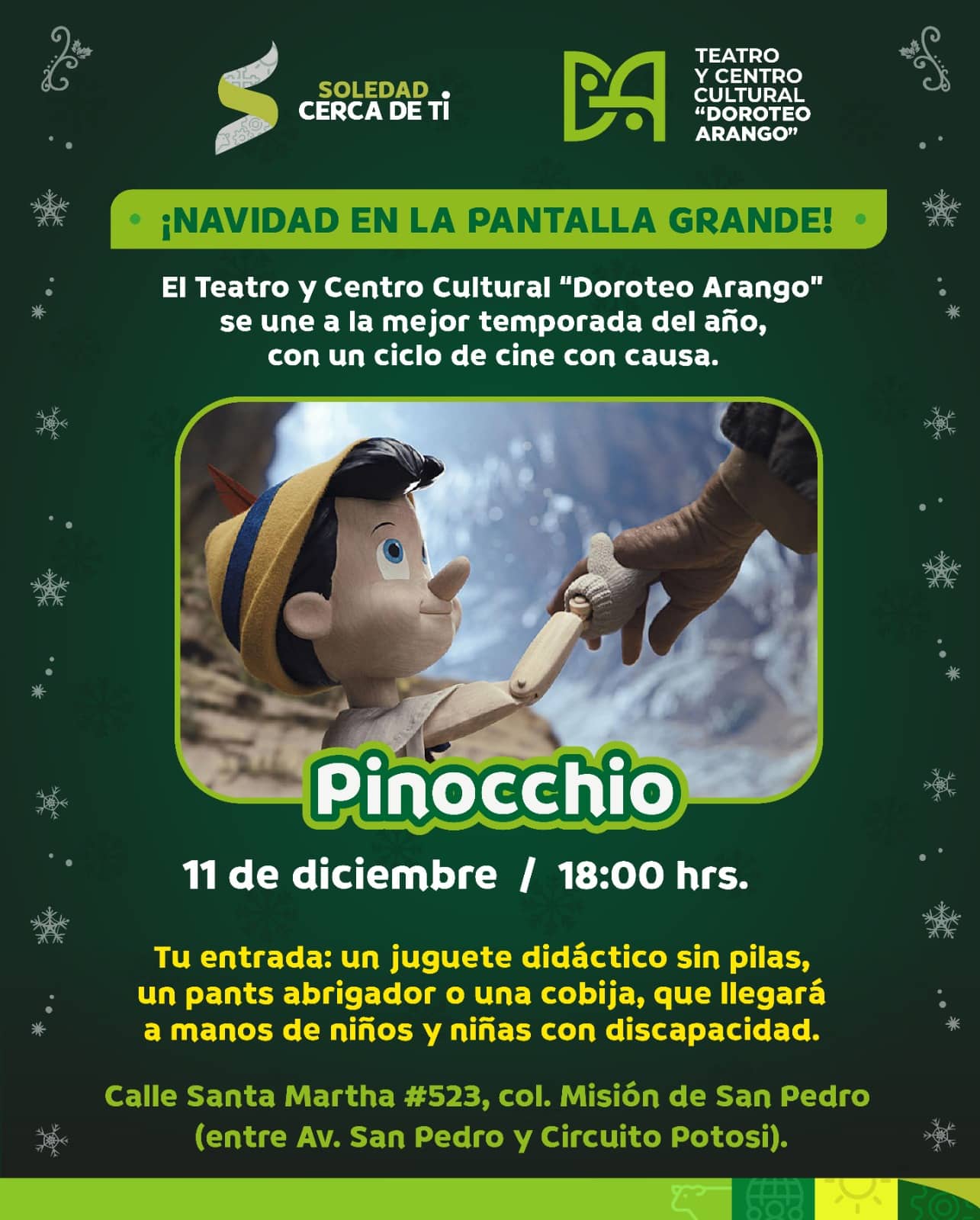 cine con causa soledad