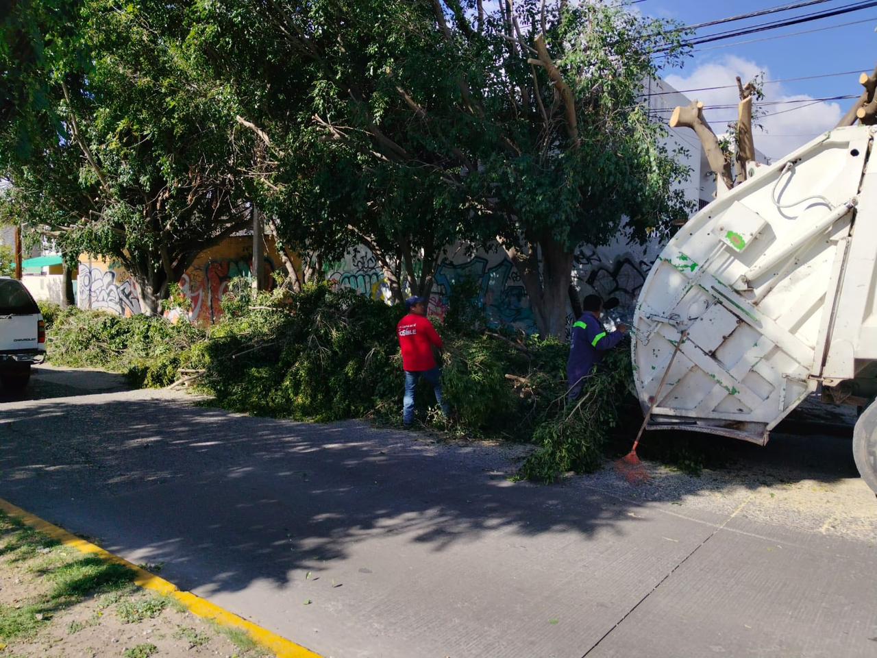 Gobierno de la Capital refuerza labores de mantenimiento urbano