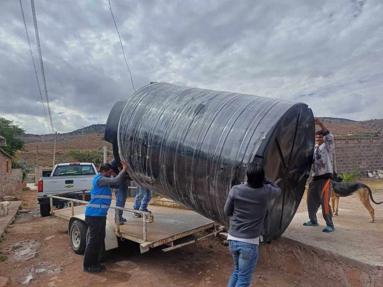 depósito agua gobierno municipal slp