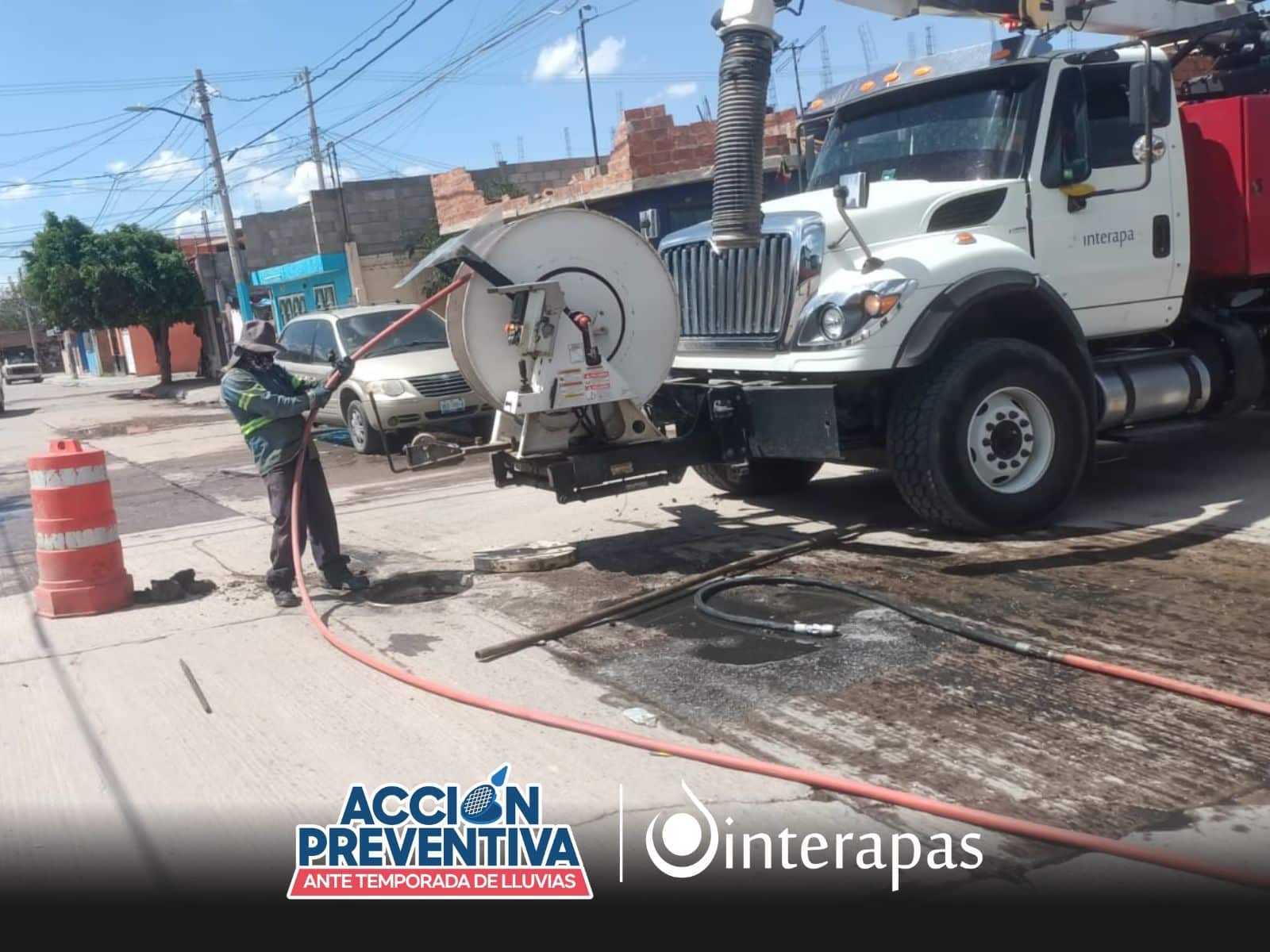 desazolve interapas gobierno municipal slp