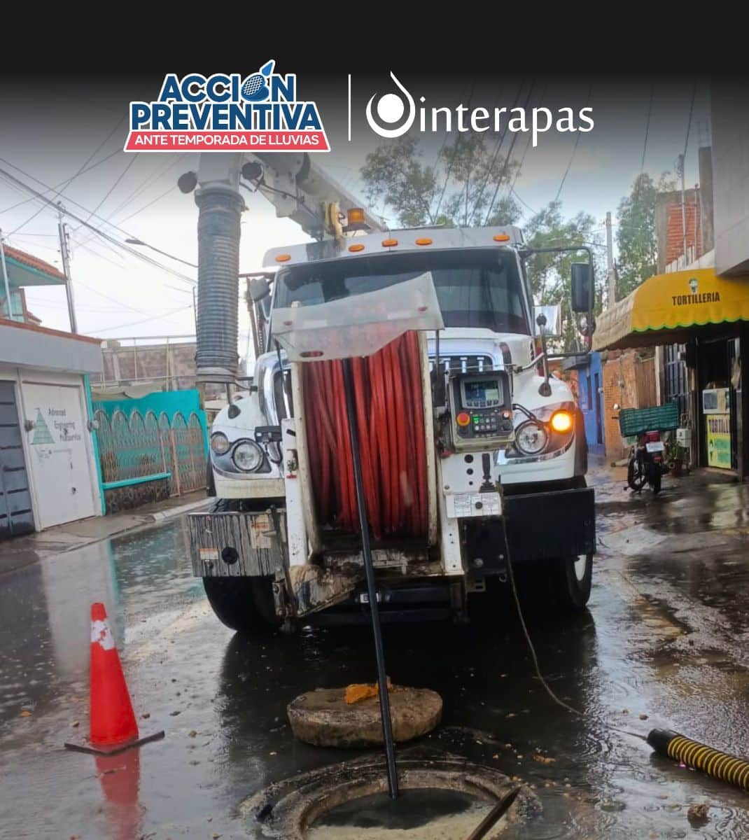 desazolve interapas gobierno municipal slp