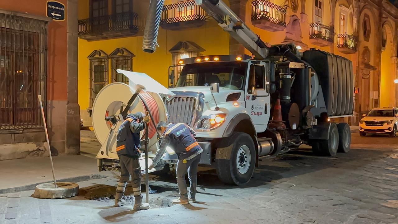 desazolve interapas gobierno municipal slp