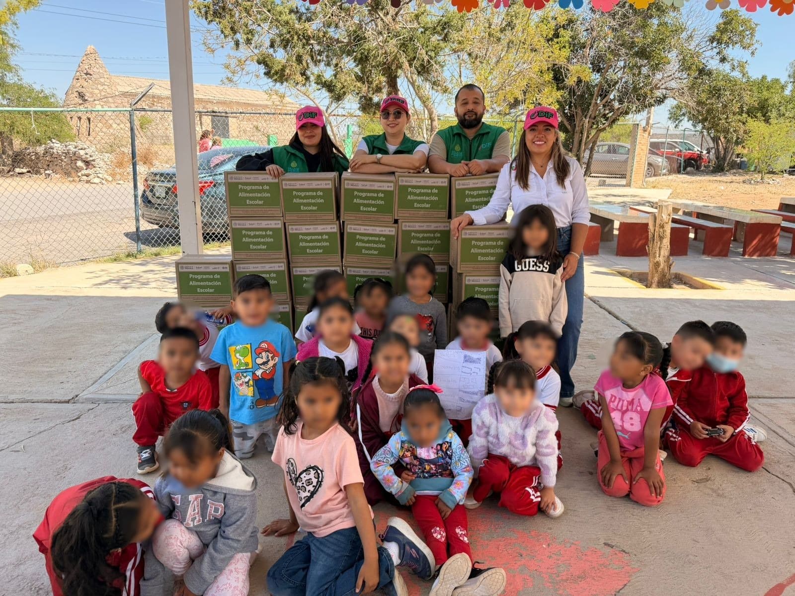 dif villa de pozos alimentación infantil