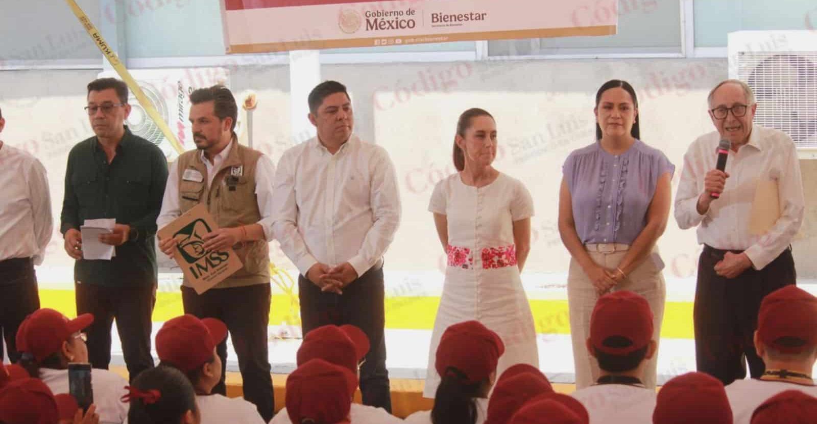 Claudia Sheinbaum ricardo gallardo slp