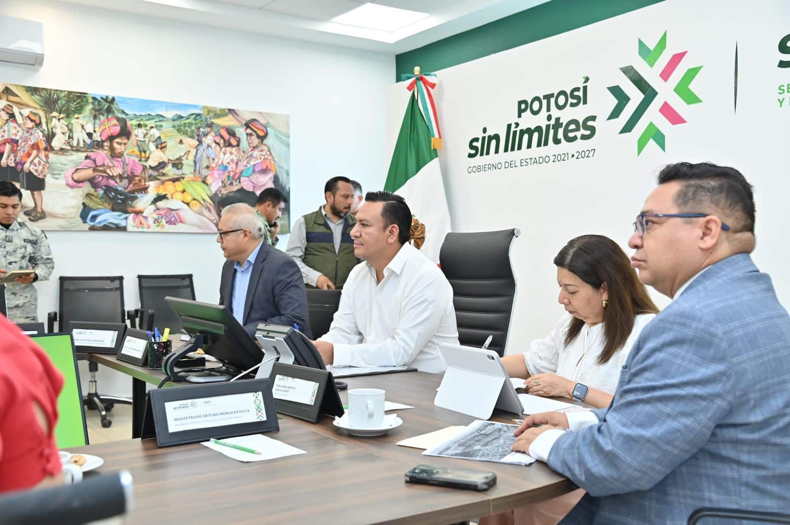 Blinda Gallardo fronteras del Altiplano con operativo aéreo