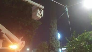 Gobierno de la Capital garantiza alumbrado público eficiente en General I. Martínez