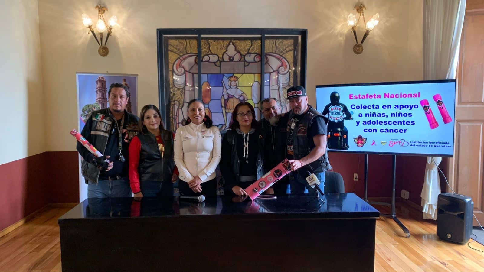 estafeta contra el cáncer