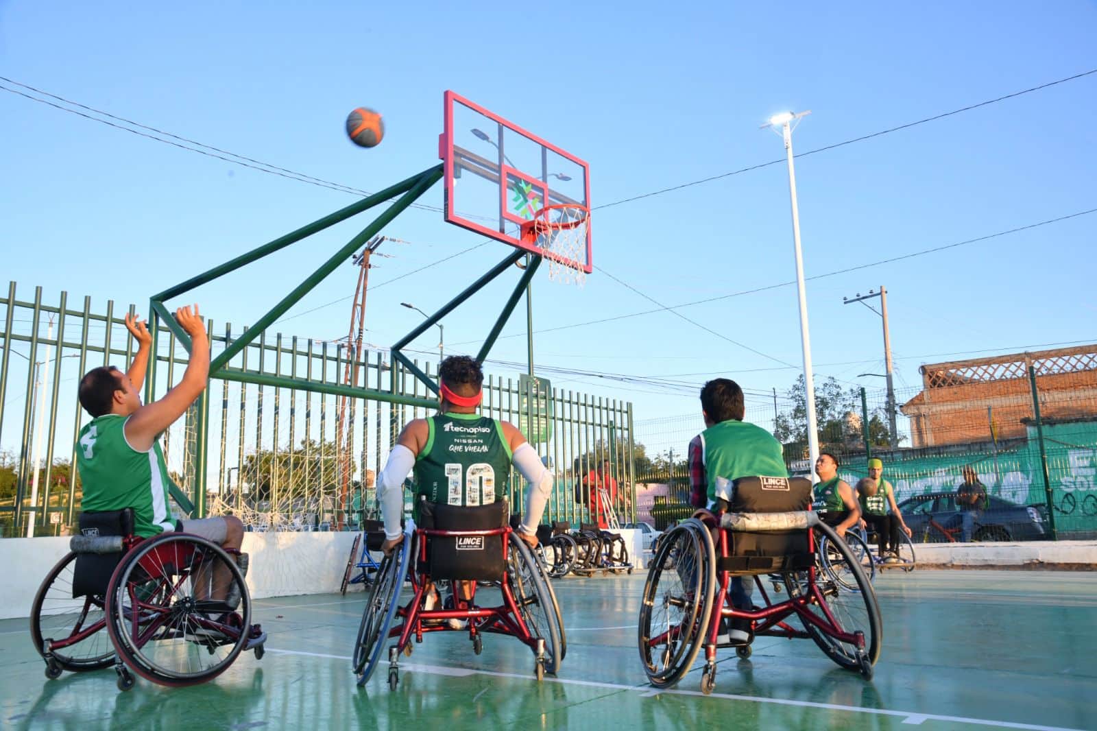 partido exhibición básquet soledad