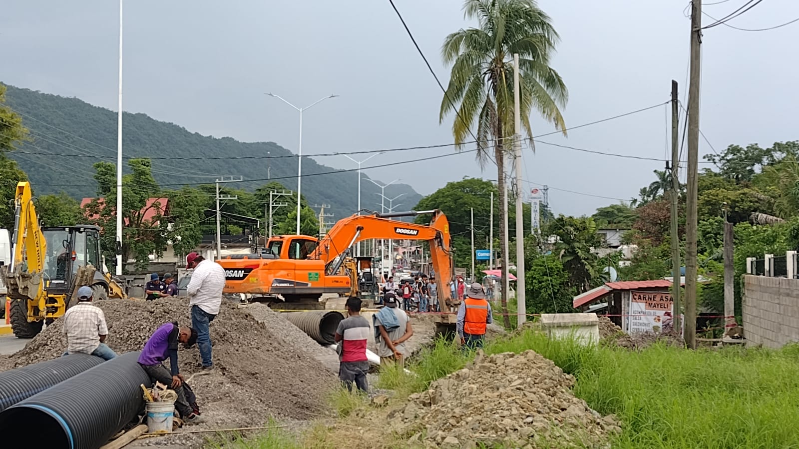 fallece trabajador obra carretera Valles-Tamazunchale