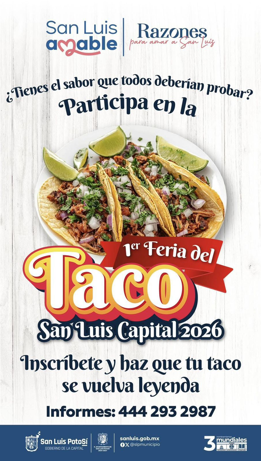 feria del taco gobierno municipal slp