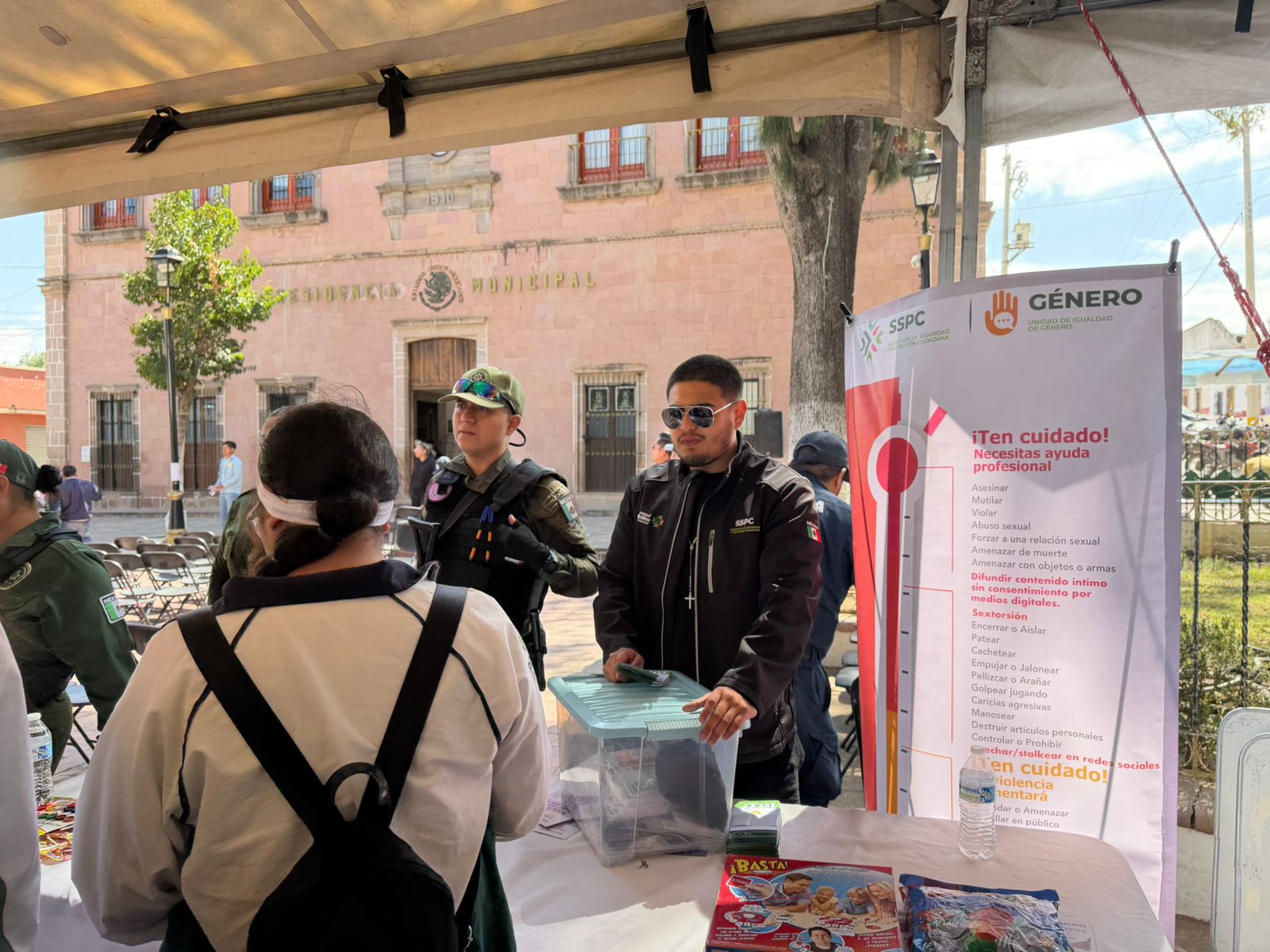 feria de la seguridad mexquitic gobierno del estado
