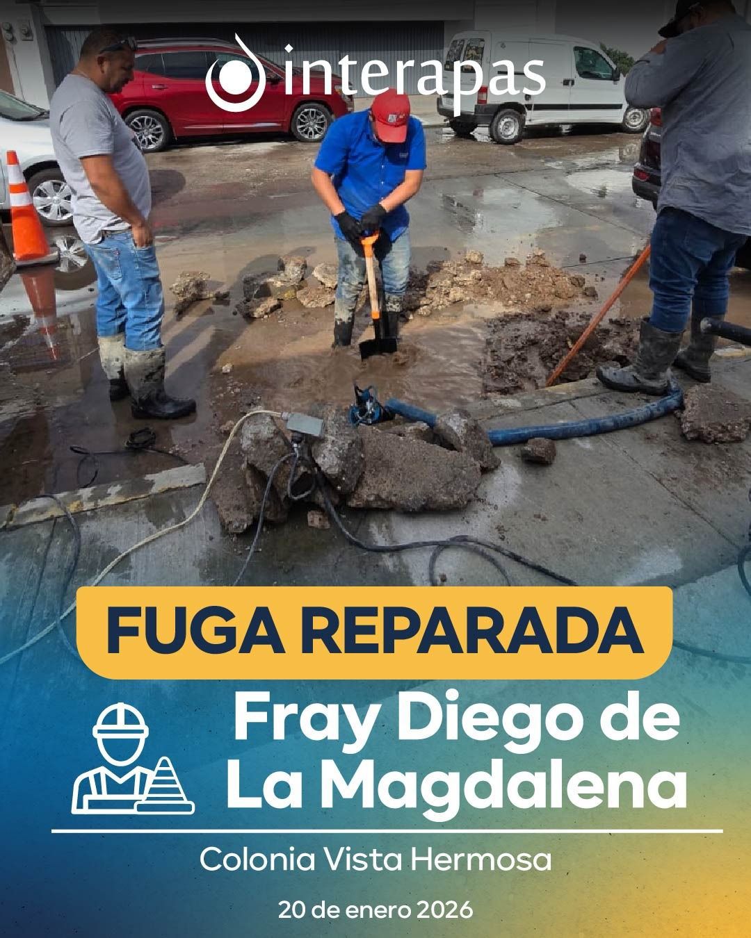 fugas interapas gobierno municipal slp
