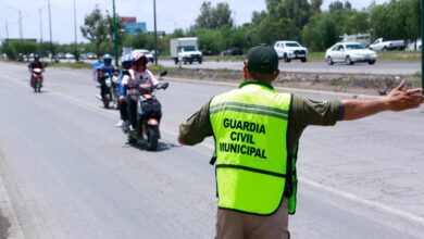 guardia civil municipal villa de pozos motocicleta