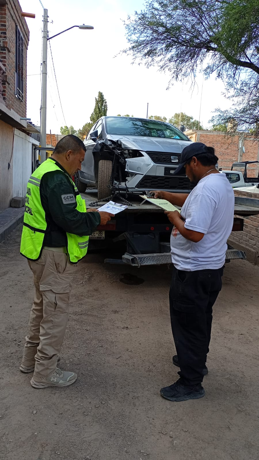 guardia civil municipal villa de pozos robo vehículo