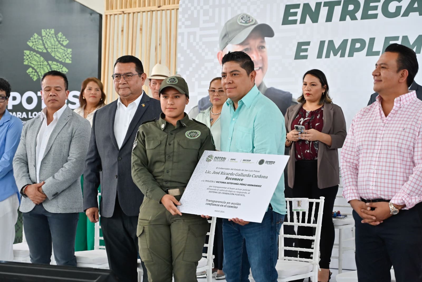 entrega equipamiento