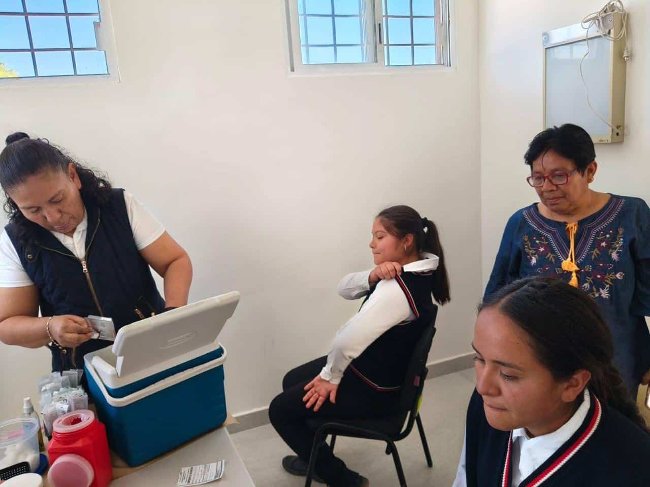 vacunación sarampión escuelas gobierno del estado