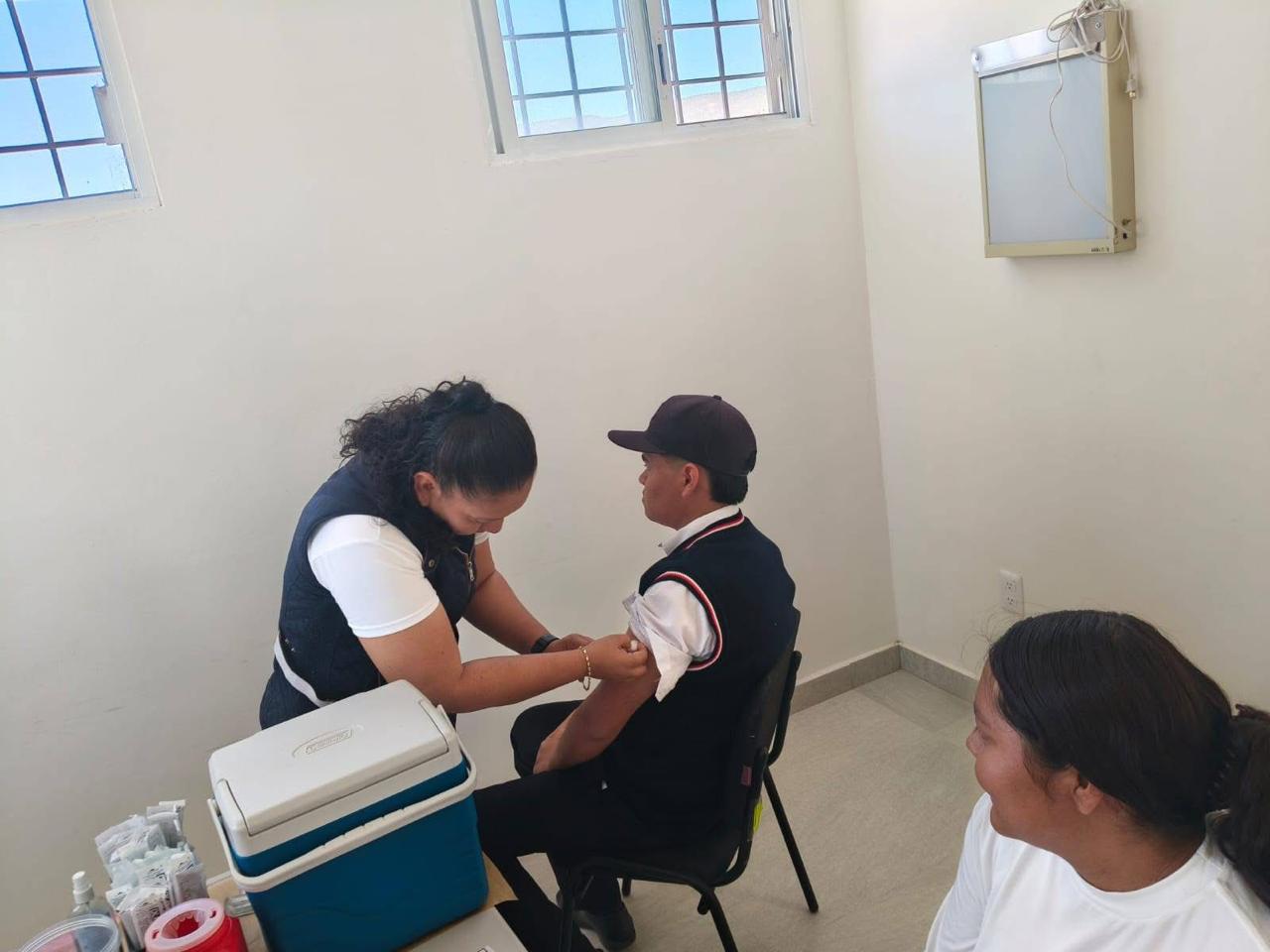 vacunación sarampión escuelas gobierno del estado