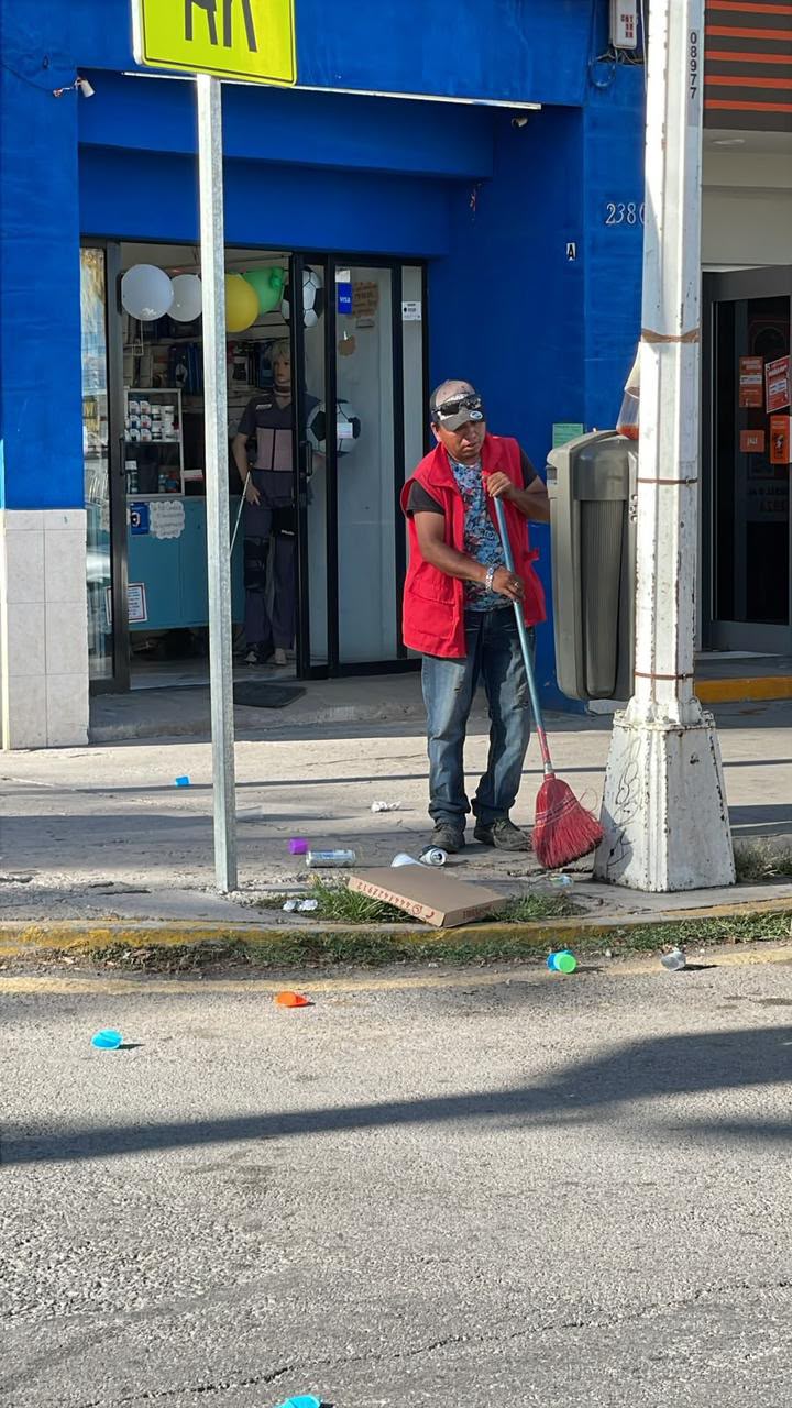 limpieza calles festejos gobierno municipal slp