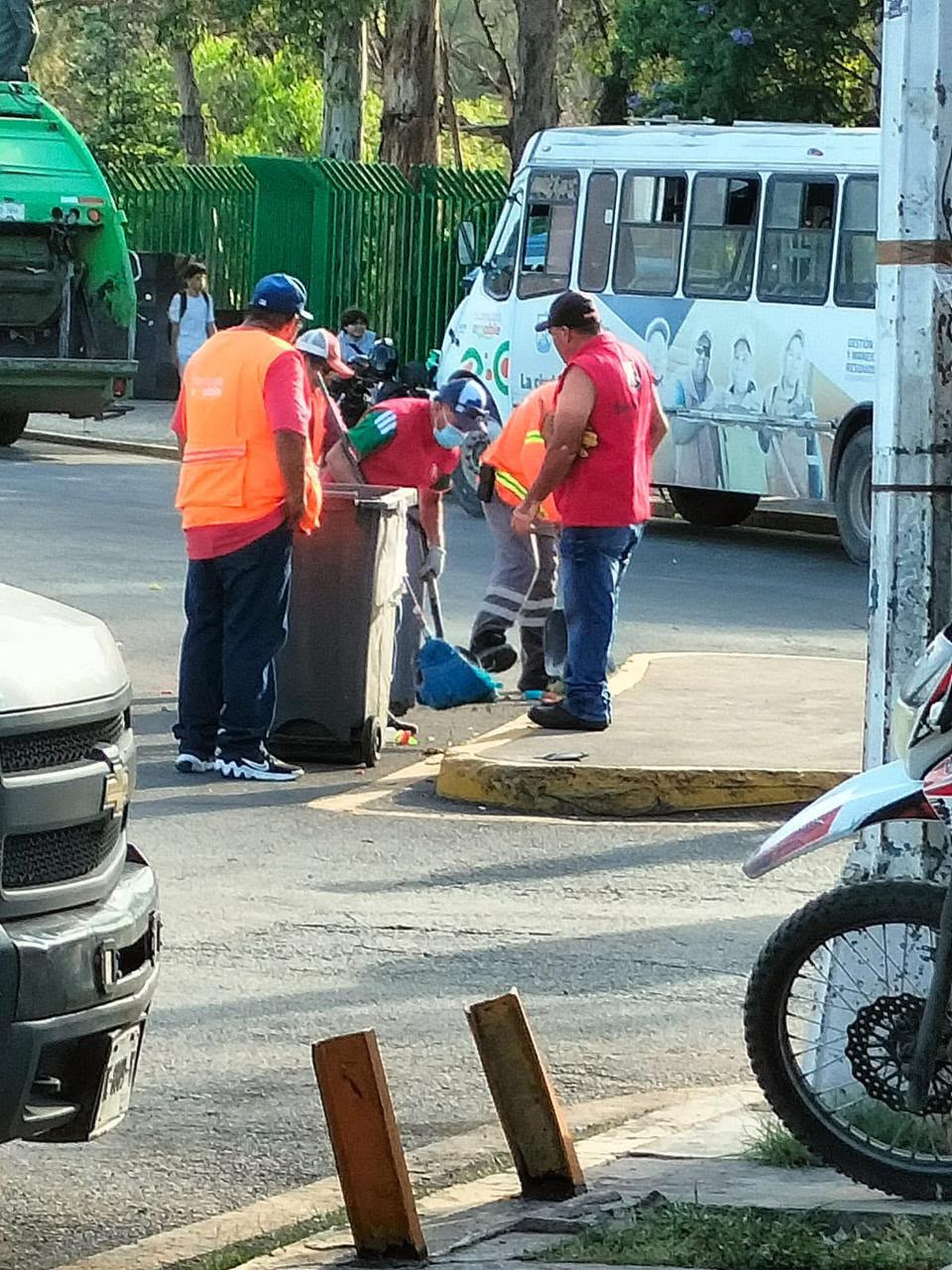 limpieza calles festejos gobierno municipal slp