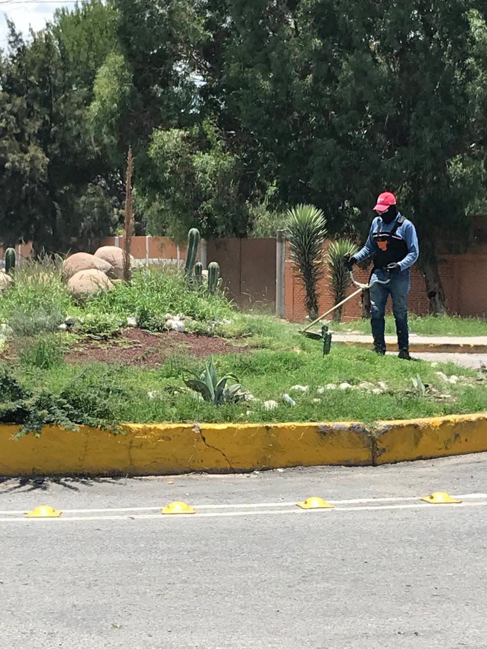 mantenimiento urbano gobierno municipal slp la pila