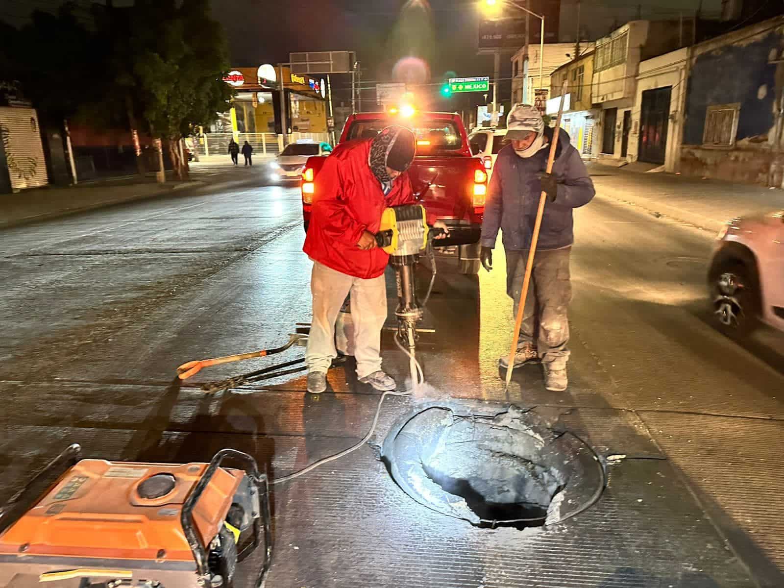 mantenimiento nocturno gobierno municipal slp